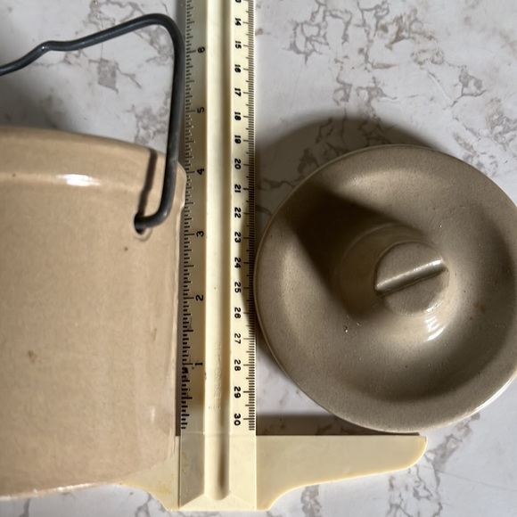 Vintage 70’s Win Schuler Restaurants cheese crock with lid - Picture 15 of 16